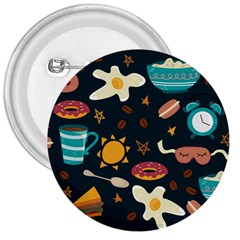 Seamless-pattern-with-breakfast-symbols-morning-coffee 3  Buttons by uniart180623