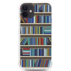 Bookshelf Iphone 12/12 Pro Tpu Uv Print Case by uniart180623