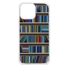 Bookshelf Iphone 13 Pro Max Tpu Uv Print Case by uniart180623