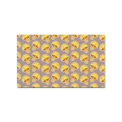 Yellow-mushroom-pattern Sticker Rectangular (100 Pack) by uniart180623