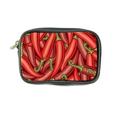 Seamless-chili-pepper-pattern Coin Purse by uniart180623