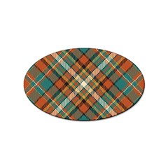 Tartan-scotland-seamless-plaid-pattern-vector-retro-background-fabric-vintage-check-color-square-geo Sticker Oval (10 Pack) by uniart180623