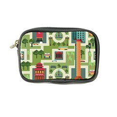 City-seamless-pattern Coin Purse by uniart180623