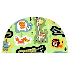 Seamless-pattern-with-wildlife-animals-cartoon Anti Scalding Pot Cap by uniart180623