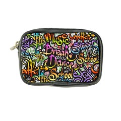 Graffiti-word-seamless-pattern Coin Purse by uniart180623