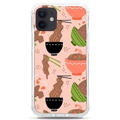 Japanese Street Food  Soba Noodle In Bowls Iphone 12 Mini Tpu Uv Print Case	 by uniart180623