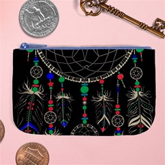 Dreamcatcher Magic Magical Large Coin Purse by uniart180623