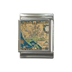 Vintatge Map Of Washington Dc Italian Charm (13mm) by uniart180623