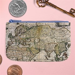 Tartaria Tartaria Empire Map Vintage World Large Coin Purse by uniart180623