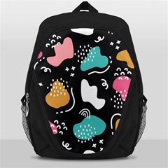 Art Pattern Design Background Print Backpack Bag by uniart180623