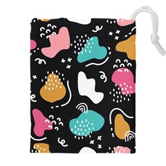 Art Pattern Design Background Print Drawstring Pouch (4xl) by uniart180623