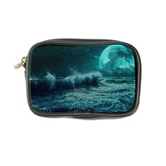 Waves Ocean Sea Tsunami Nautical Blue Sea Art Coin Purse by uniart180623