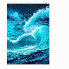 Ai Generated Waves Ocean Sea Tsunami Nautical Sea Large Garden Flag (two Sides) by uniart180623