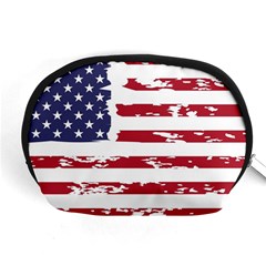 Flag Usa Unite Stated America Accessory Pouch (medium) by uniart180623