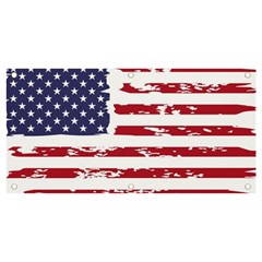 Flag Usa Unite Stated America Banner And Sign 4  X 2  by uniart180623