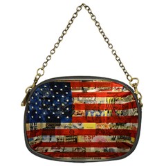 Usa Flag United States Chain Purse (one Side) by uniart180623