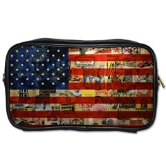 Usa Flag United States Toiletries Bag (two Sides) by uniart180623