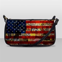 Usa Flag United States Shoulder Clutch Bag by uniart180623