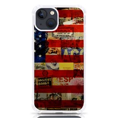 Usa Flag United States Iphone 13 Tpu Uv Print Case by uniart180623