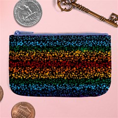 Patterns Rainbow Large Coin Purse by uniart180623