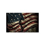 Flag Usa American Flag Sticker (Rectangular) Front