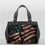 Flag Usa American Flag Oversize Office Handbag (2 Sides) Front