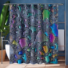 Glass Drops Rainbow Shower Curtain 60  X 72  (medium)  by uniart180623