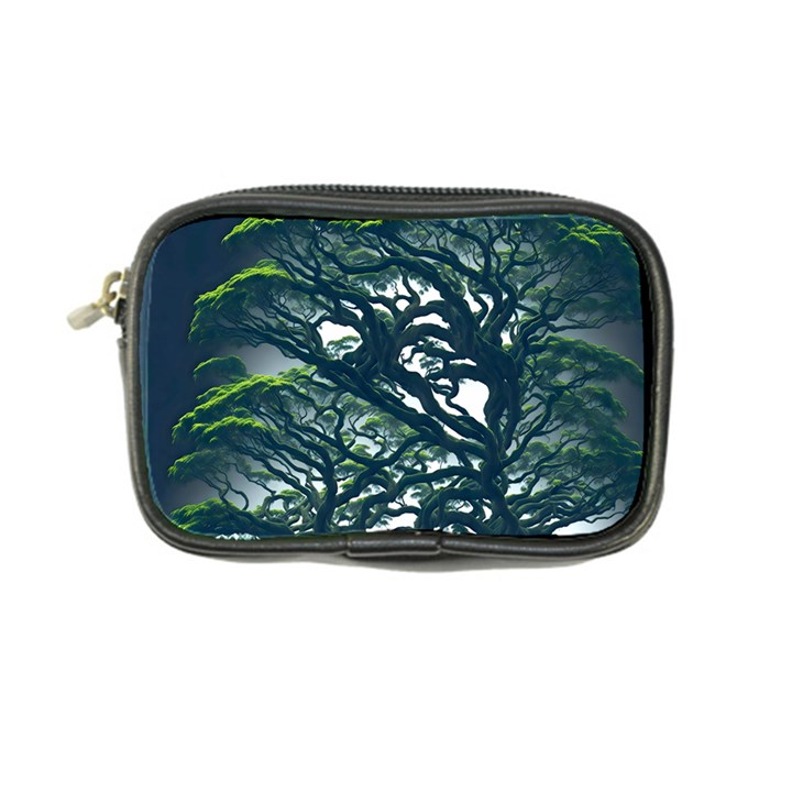 Tree Leaf Green Forest Wood Natural Nature Coin Purse