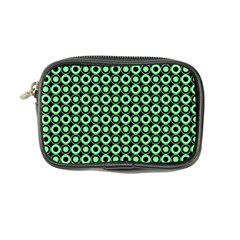 Mazipoodles Green Donuts Polka Dot Coin Purse by Mazipoodles