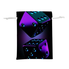 3d Ludo Game,gambling Lightweight Drawstring Pouch (l) by Bangk1t