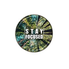 Stay Focused Focus Success Inspiration Motivational Hat Clip Ball Marker (4 Pack) by Bangk1t