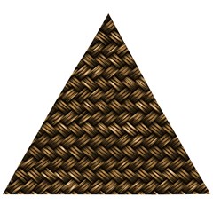 Brown Straw - Country Side Wooden Puzzle Triangle by ConteMonfrey