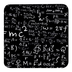 E=mc2 Text Science Albert Einstein Formula Mathematics Physics Square Glass Fridge Magnet (4 Pack) by uniart180623