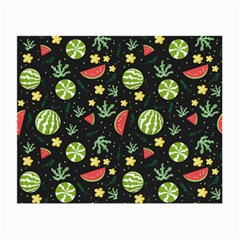 Watermelon Berries Patterns Pattern Small Glasses Cloth by uniart180623