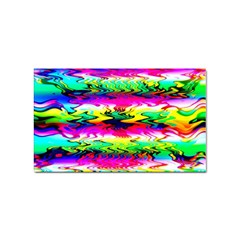 Waves Of Color Sticker Rectangular (10 Pack) by uniart180623