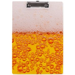 Beer Texture Drinks Texture A4 Acrylic Clipboard by uniart180623