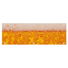 Beer Texture Drinks Texture Banner And Sign 6  X 2  by uniart180623