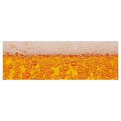 Beer Texture Drinks Texture Banner And Sign 12  X 4  by uniart180623