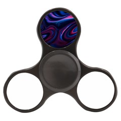 Purple Blue Swirl Abstract Finger Spinner by uniart180623