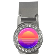 Sunset Summer Time Money Clips (cz)  by uniart180623