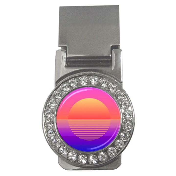 Sunset Summer Time Money Clips (CZ) 