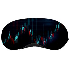 Flag Patterns On Forex Charts Sleeping Mask by uniart180623