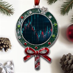 Flag Patterns On Forex Charts Metal X mas Lollipop With Crystal Ornament by uniart180623