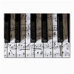 Music Piano Instrument Sheet Postcards 5  x 7  (Pkg of 10) Front