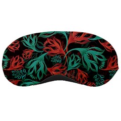 Flower Patterns Ornament Pattern Sleeping Mask by uniart180623