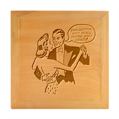 G Is For Gaslight Funny Dance1-01 Wood Photo Frame Cube by shoopshirt