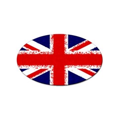 Union Jack London Flag Uk Sticker Oval (100 Pack) by Celenk