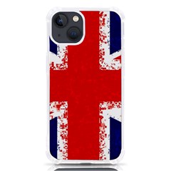 Union Jack London Flag Uk Iphone 13 Tpu Uv Print Case by Celenk