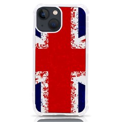 Union Jack London Flag Uk Iphone 13 Mini Tpu Uv Print Case by Celenk