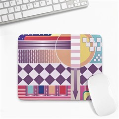 Abstract Shapes Colors Gradient Small Mousepad by Simbadda